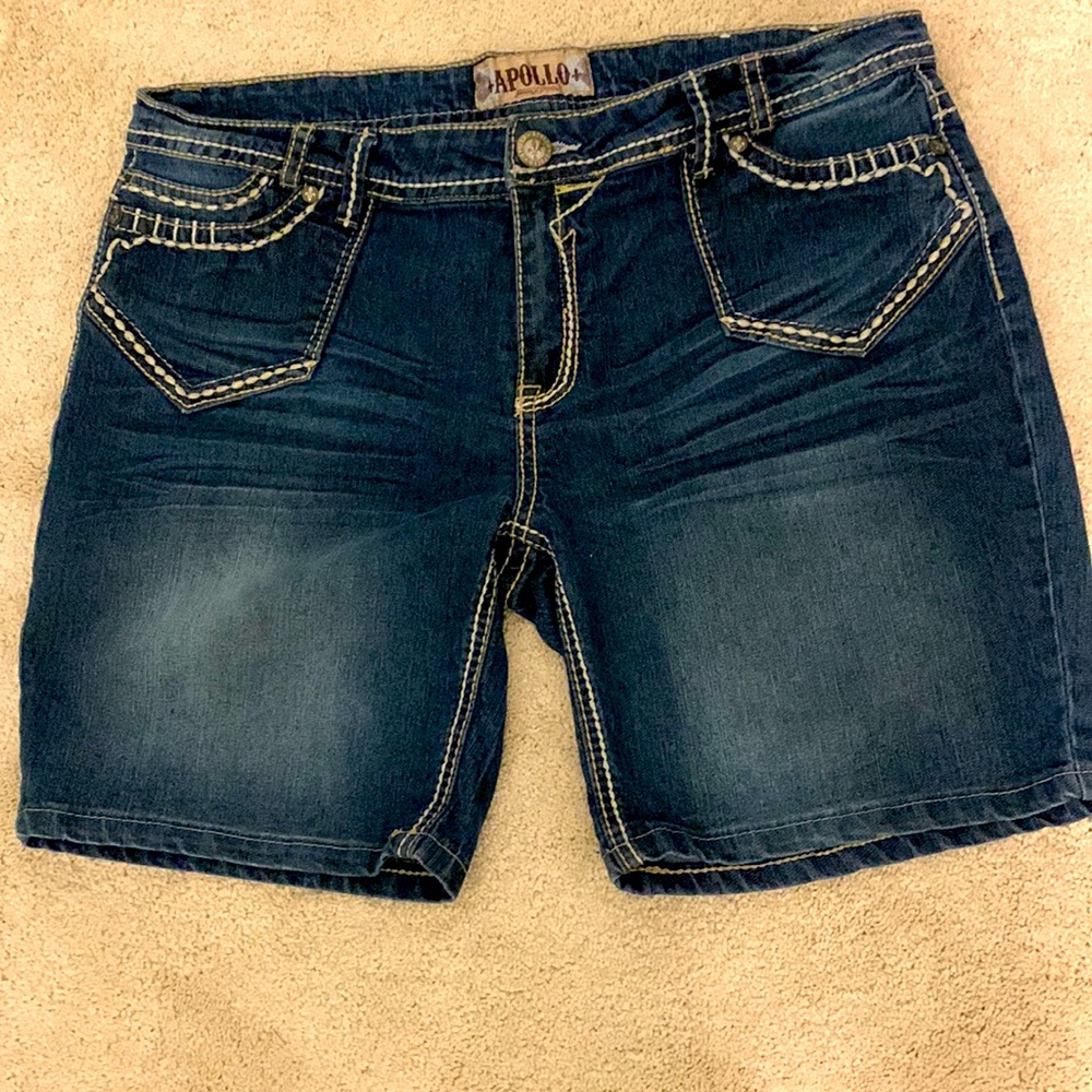 APOLLO DENIM SHORTS